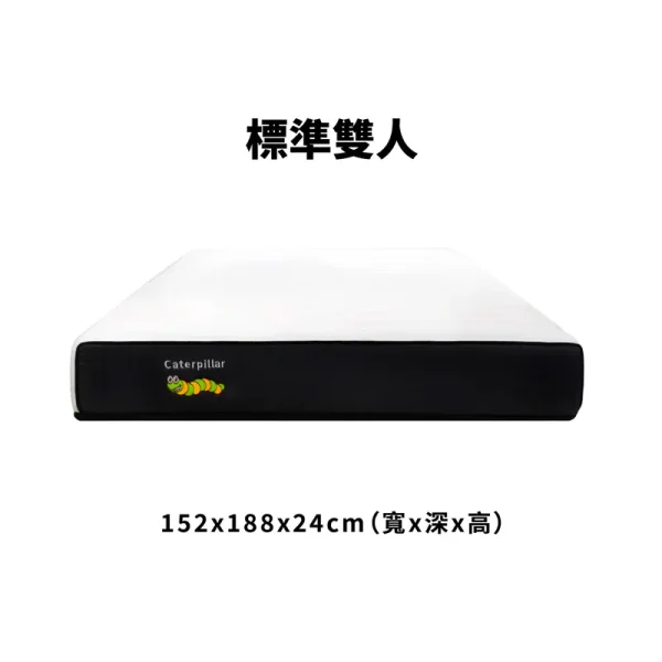 680b35caba435f000b3f6e16 毛毛蟲床墊/標準雙人