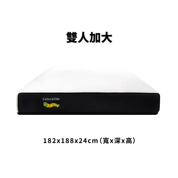6836e3f13d7195000b5a7b90 毛毛蟲床墊/雙人加大