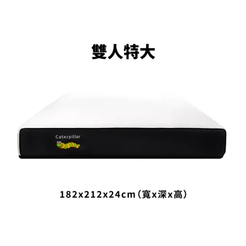 6836e4802129d0000c3c423f 毛毛蟲床墊/雙人特大
