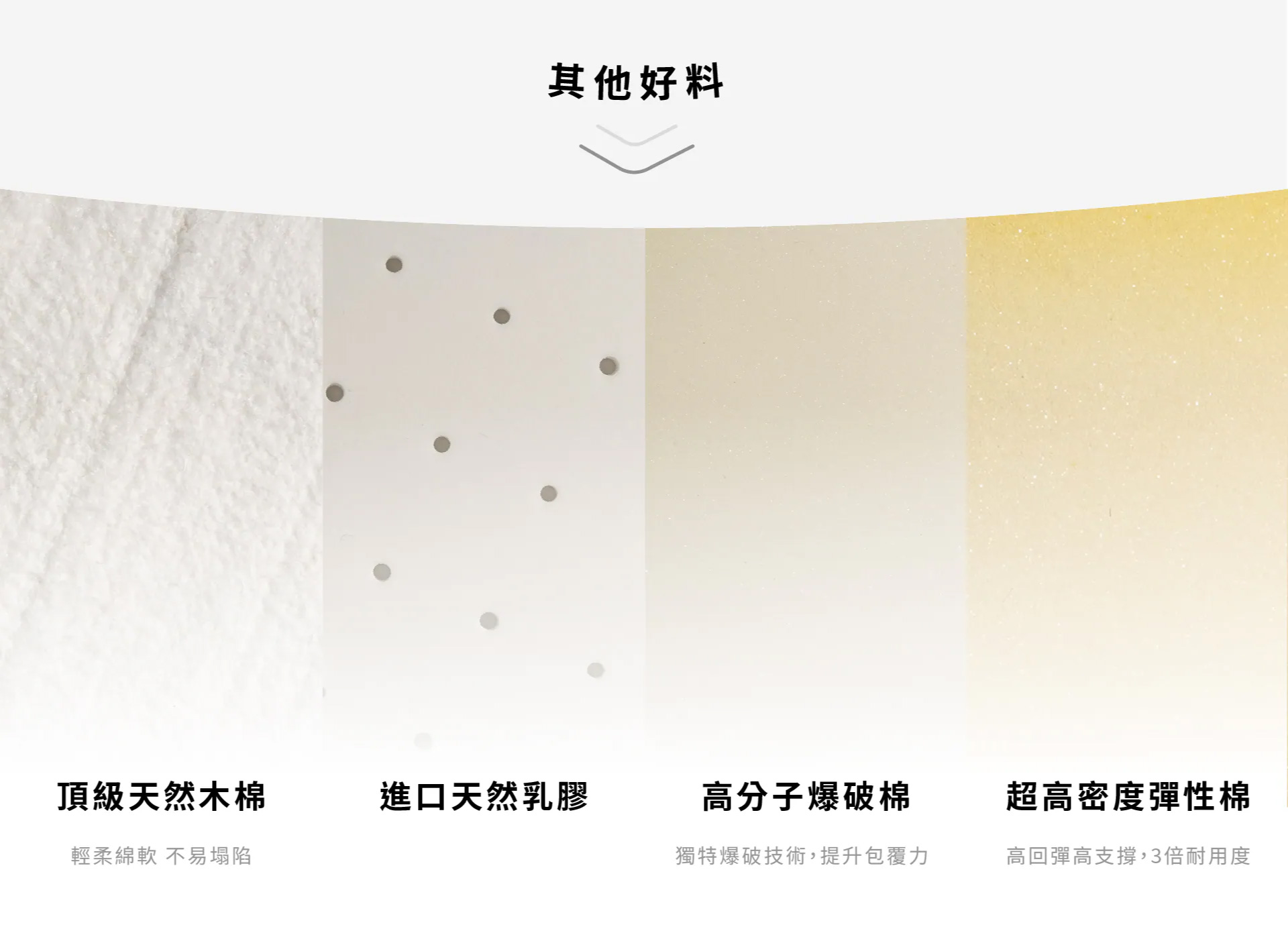 公爵床墊用料